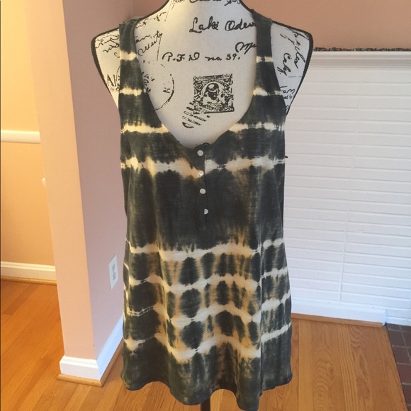 Denim & Supply Ralph Lauren Tops - Denim & Supply RL Tie-dye Tank Top  FIRM PRICE